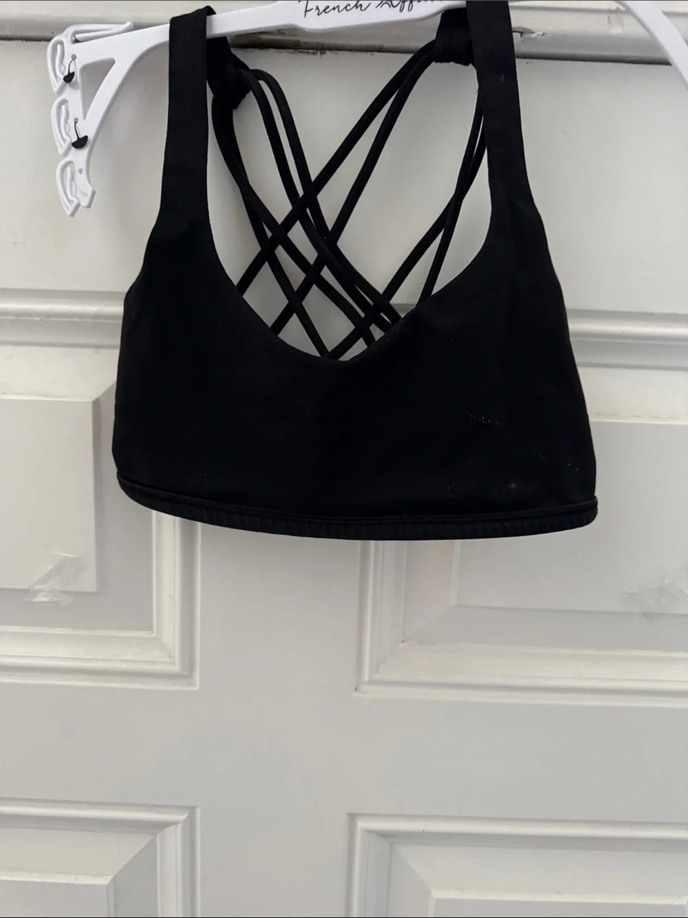 lululemon Frew to be Strappy Sports Bra - Black